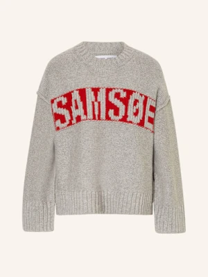 Samsøe  Samsøe Sweter Sakeiku grau SAMSØE  SAMSØE