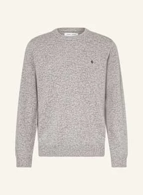 Samsøe  Samsøe Sweter Sapatrick grau SAMSØE  SAMSØE