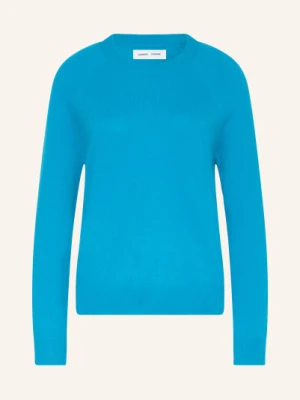 Samsøe Samsøe Sweter Z Kaszmiru Boston blau SAMSØE SAMSØE