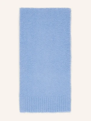 Samsøe  Samsøe Szal Sajeanne Z Alpaką blau SAMSØE  SAMSØE