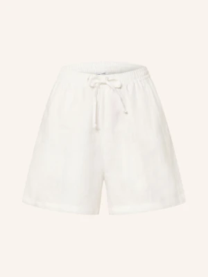 Samsøe  Samsøe Szorty Z Lnu Maren weiss SAMSØE  SAMSØE