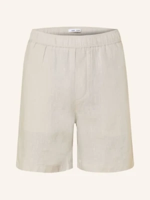 Samsøe  Samsøe Szorty Z Lnu Sajabari beige SAMSØE  SAMSØE