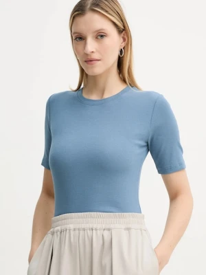 Samsoe Samsoe t-shirt Samsøe Samsøe niebieski