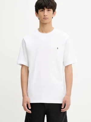 Samsoe Samsoe t-shirt bawełniany SAOTTO męski kolor biały M25200076