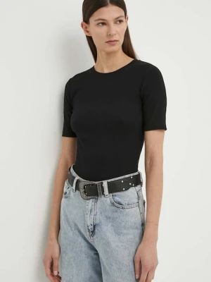 Samsoe Samsoe t-shirt SAALEXO Samsøe Samsøe czarny