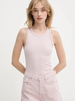 Samsoe Samsoe top Alexo damski kolor niebieski F00001111