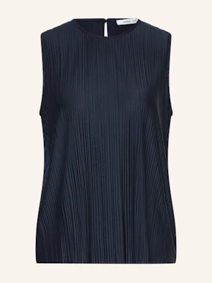 Samsøe  Samsøe Top Plisowany Sauma blau SAMSØE  SAMSØE