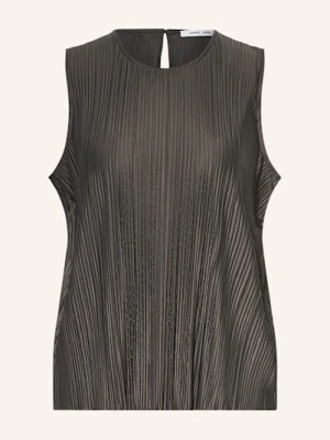 Samsøe Samsøe Top Plisowany Sauma gruen SAMSØE SAMSØE