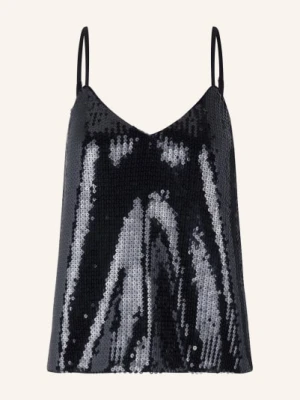 Samsøe  Samsøe Top Sharon Z Cekinami schwarz SAMSØE  SAMSØE