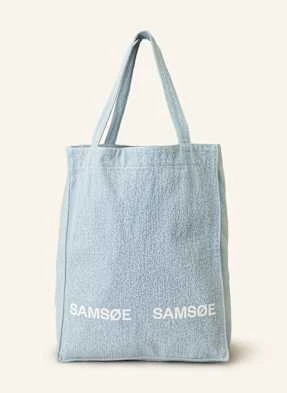 Samsøe  Samsøe Torba Shopper Saluca blau SAMSØE  SAMSØE