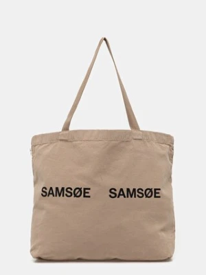 Samsoe Samsoe torebka FRINKA kolor brązowy F20300113