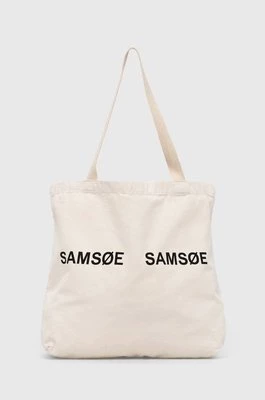 Samsoe Samsoe torebka FRINKA kolor beżowy F20300113