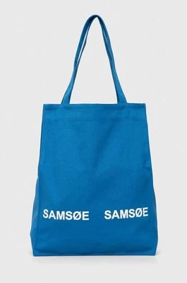 Samsoe Samsoe torebka Luca kolor niebieski UNI214000