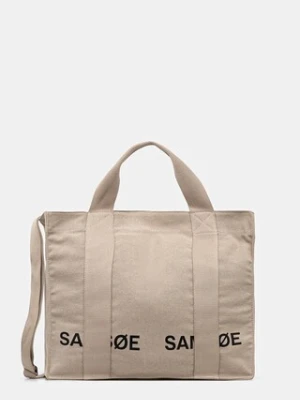 Samsoe Samsoe torebka SALUCAS kolor szary U24400010