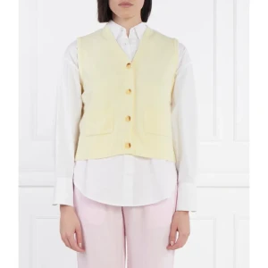 Samsøe Samsøe Wełniana kamizelka Megan