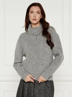 Samsøe Samsøe Wełniany golf SAANOUR | Regular Fit