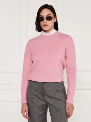 Samsøe Samsøe Wełniany sweter ANOUR | Loose fit