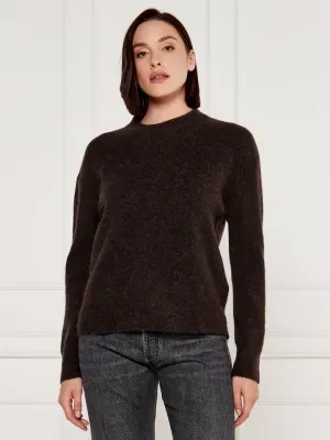 Samsøe Samsøe Wełniany sweter ANOUR | Loose fit