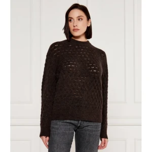 Samsøe Samsøe Wełniany sweter Saanour | Classic fit