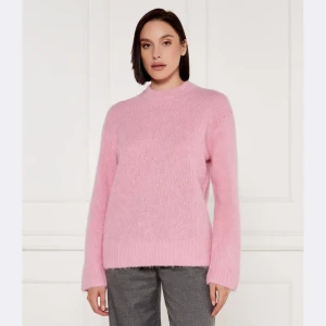 Samsøe Samsøe Wełniany sweter SAJOAN | Loose fit