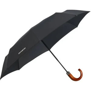 Samsonite Parasol WOOD CLASSIC S-3 SECT. AUTO O/C CROOK