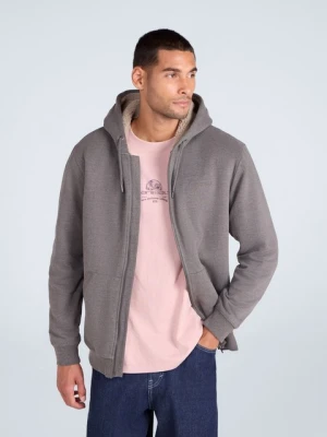 Samuel męska bluza z kapturem - Light Brown Animal