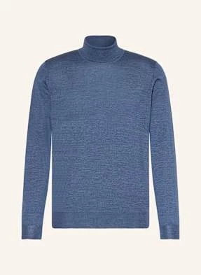 Sand Copenhagen Golf Z Wełny Merino blau