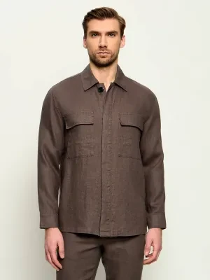 Sand Copenhagen Lniana koszula 1680 - Aiden | Regular Fit