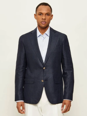 Sand Copenhagen Lniana marynarka Star Napoli | Modern fit | z dodatkiem wełny