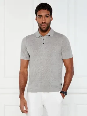 Sand Copenhagen Lniane polo Rico | Regular Fit