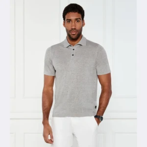 Sand Copenhagen Lniane polo Rico | Regular Fit