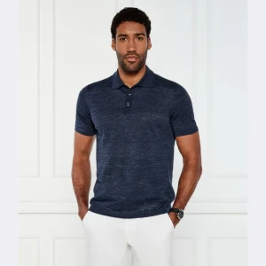 Sand Copenhagen Lniane polo Rico | Regular Fit