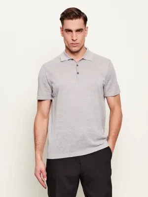 Sand Copenhagen Lniane polo Rico | Regular Fit