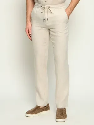 Sand Copenhagen Lniane spodnie 1680 T - Jason S. | Regular Fit