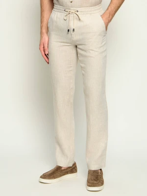 Sand Copenhagen Lniane spodnie 1680 T - Jason S. | Regular Fit