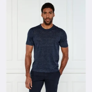 Sand Copenhagen Lniany t-shirt | Regular Fit