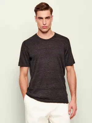 Sand Copenhagen Lniany t-shirt | Regular Fit