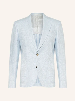 Sand Copenhagen Marynarka Garniturowa Sherman Napoli Classic Fit Z Lnu blau