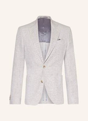 Sand Copenhagen Marynarka Garniturowa Slim Fit Z Dodatkiem Lnu gruen