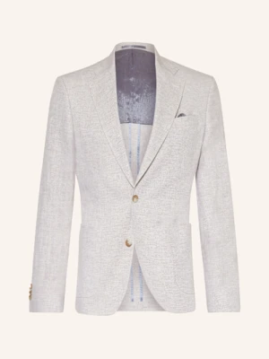 Sand Copenhagen Marynarka Garniturowa Slim Fit Z Dodatkiem Lnu gruen