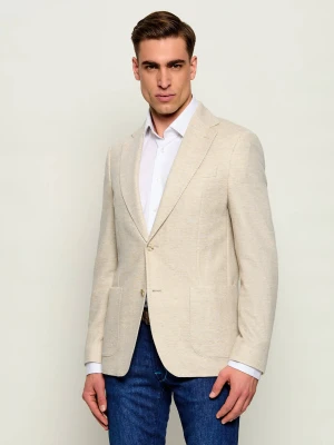 Sand Copenhagen Marynarka Star Easy PP | Regular Fit | z dodatkiem lnu