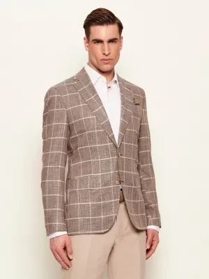 Sand Copenhagen Marynarka Star Napoli | Slim Fit | z dodatkiem wełny