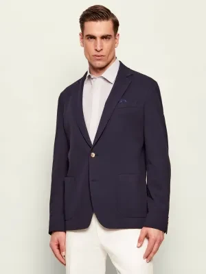 Sand Copenhagen Marynarka z poszetką Prince | Regular Fit