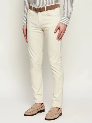 Sand Copenhagen Spodnie Burton NS | Slim Fit ecru