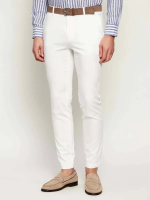 Sand Copenhagen Spodnie chino Craig SS | Slim Fit ecru