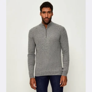 Sand Copenhagen Sweter 5600 - Ibro | Slim Fit | z dodatkiem wełny i kaszmiru