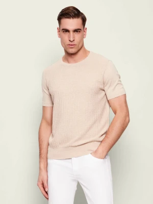 Sand Copenhagen Sweter Retro | Regular Fit beżowy
