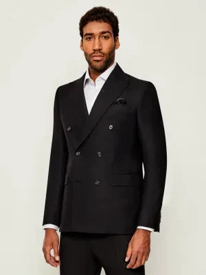 Sand Copenhagen Wełniana marynarka 6135 Hopsack - Star DB | Regular Fit