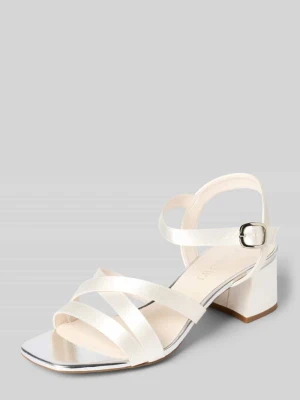 Sandał na obcasie słupkowym model 'Eboni' Rainbow Club