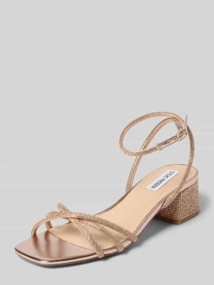 Sandał na obcasie z ozdobnymi kamieniami model 'Cerena' Steve Madden